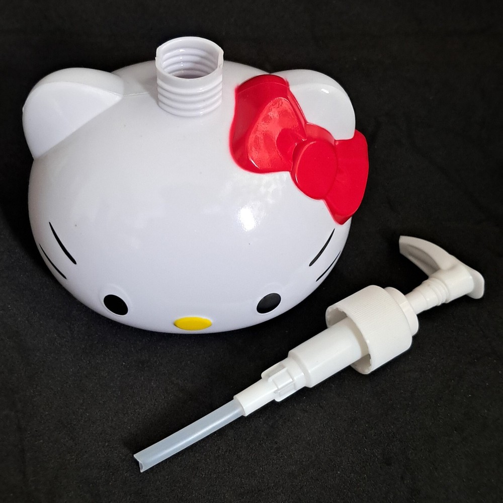 3D Hello Kitty Face Body Soap Lotion Pump Dispenser