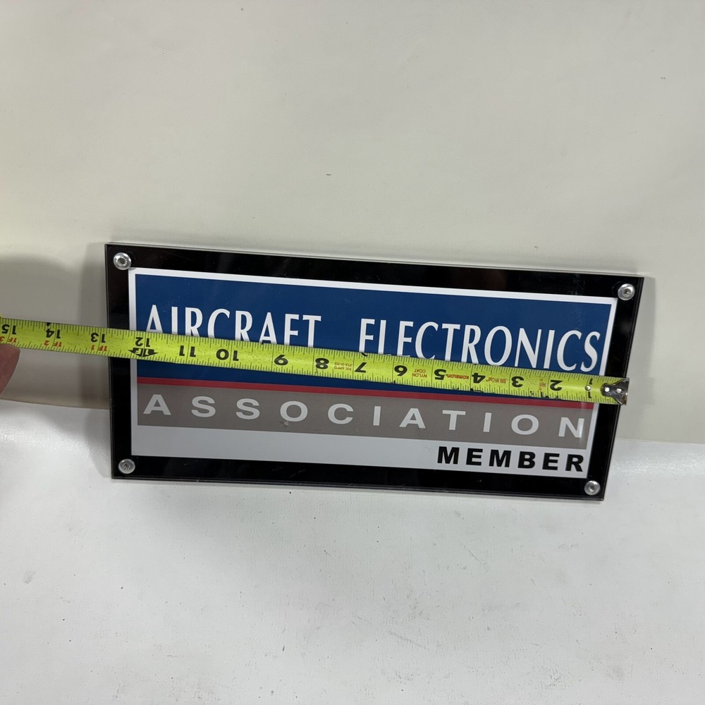 Aircraft Electronics Association Member Sign