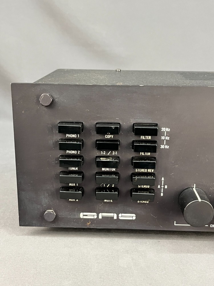 Vintage GAS THOEBE SERVO-LOOP Preamplifier AC100V; Tested