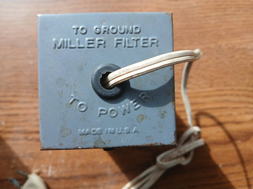 Miller Radio Interference Filter, Model 7818, 2 amps, 115 volt,