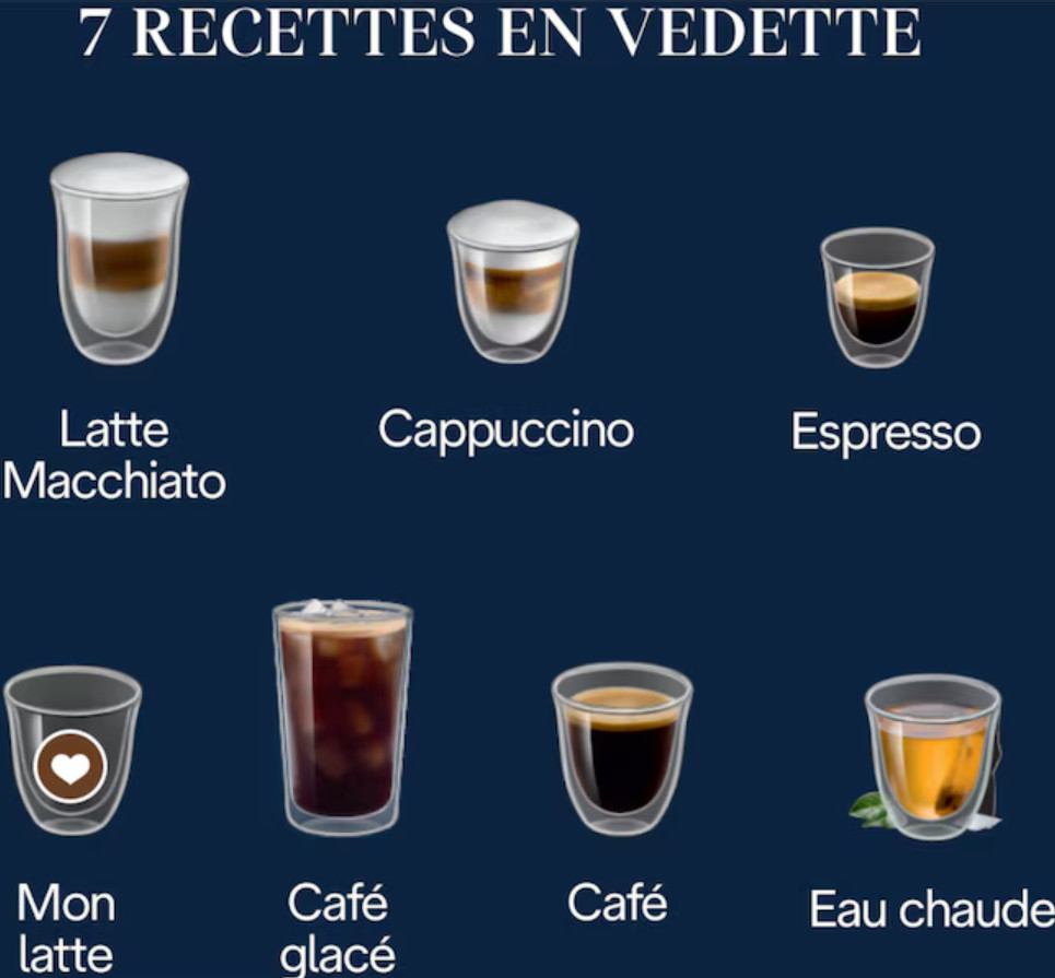 DeLonghi Magnifica Evo 7 One Touch Coffee Drinks Machine