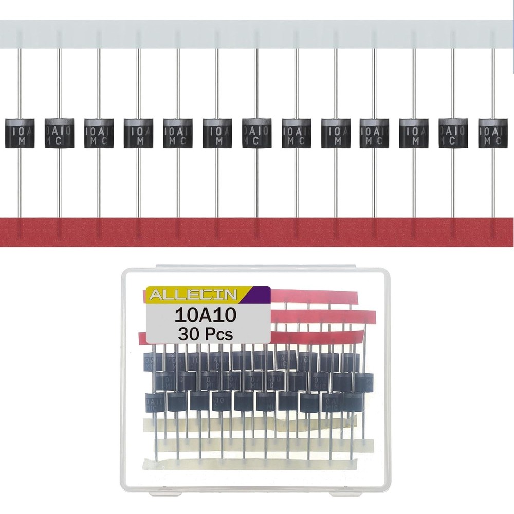 30Pcs 10A 1000V Schottky Rectifier Diodes - Perfect for Electronics Projects