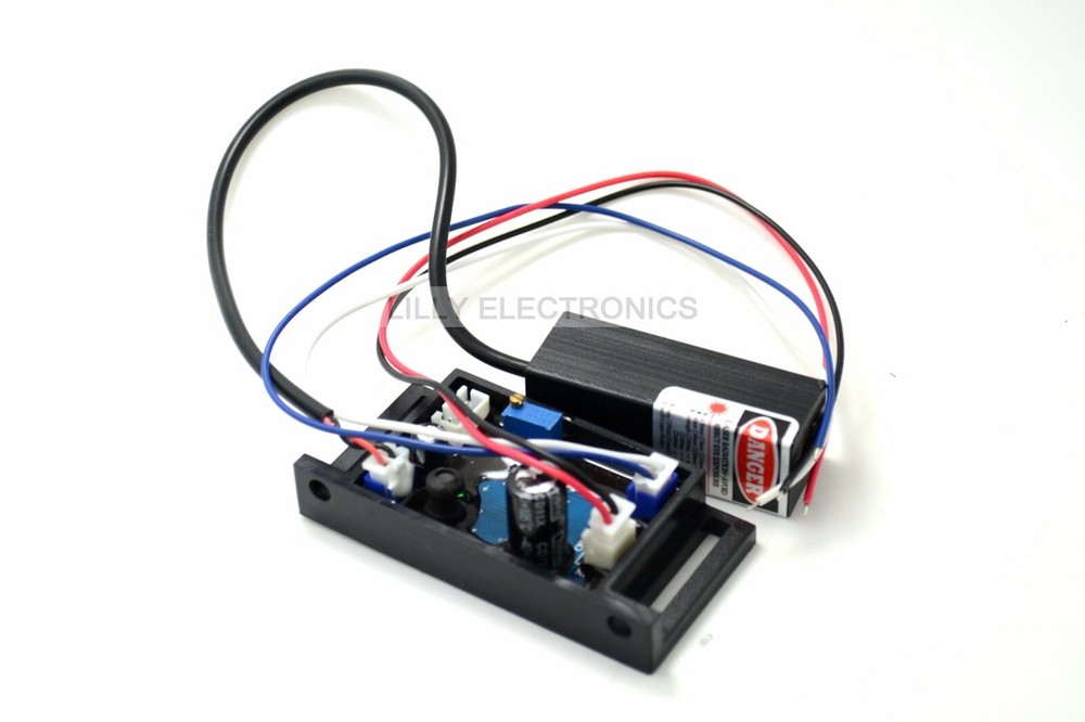 405nm 50mW 12V TTL Modulation Laser Module Purple/Violet Dot Light Source Light