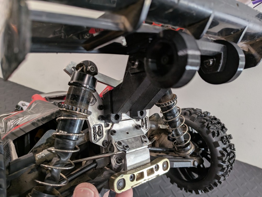 Unbreakable Wing Mount - Durable Rubber Material - Arrma Typhon 6s And TLR