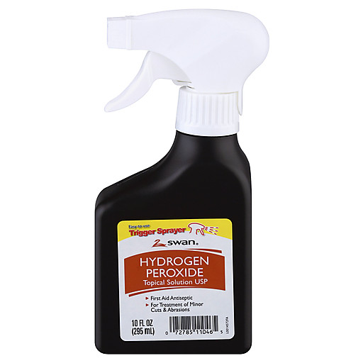 Swan Hydrogen Peroxide Antiseptic Liquid Spray Bottle (1-10 oz. Bottle)