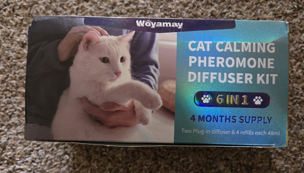 Woyamay Cat Calming Pheromone Diffiser Kit ***partially used***