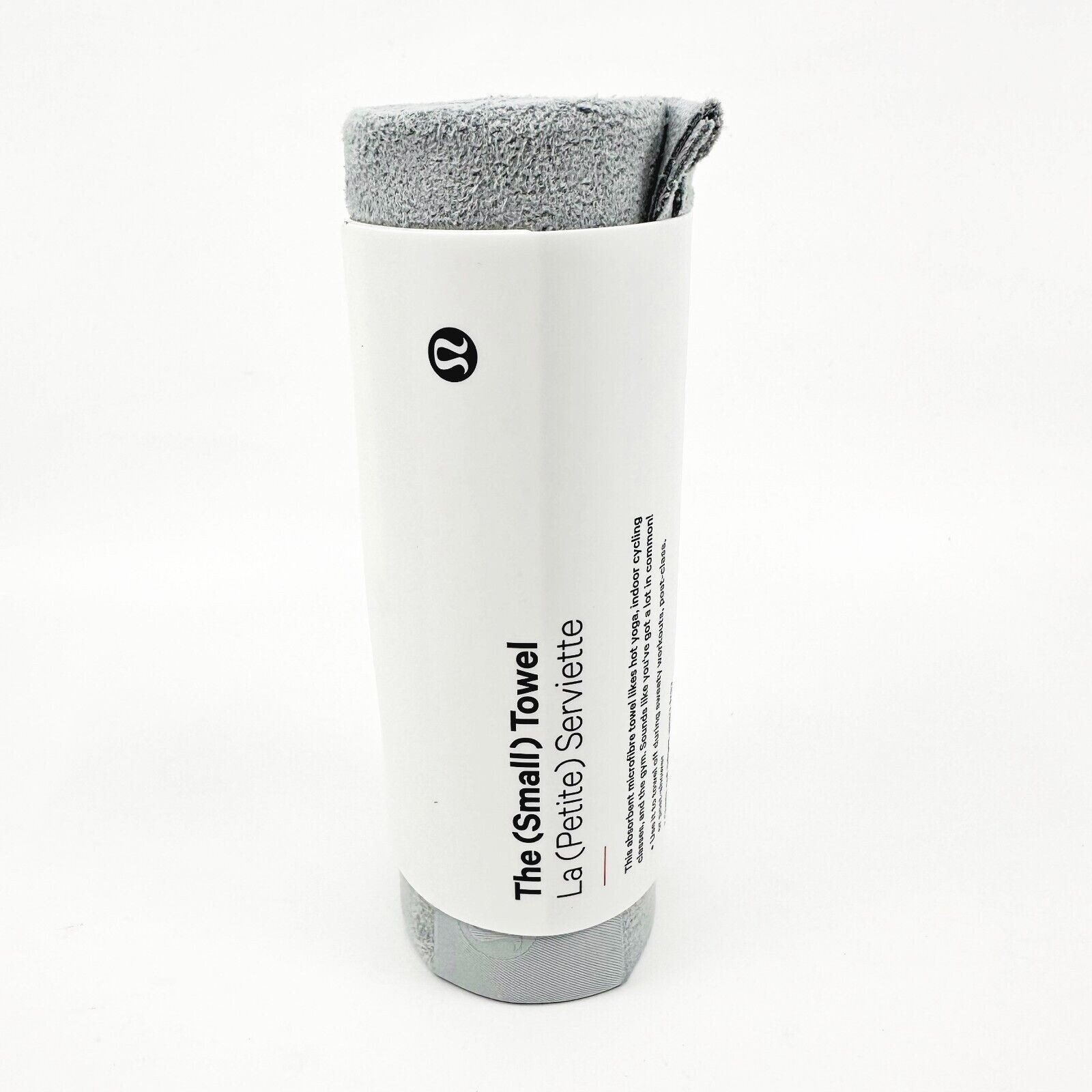 Lululemon The Towel 16" x 26" Hail Grey Small Yoga Biking Gym