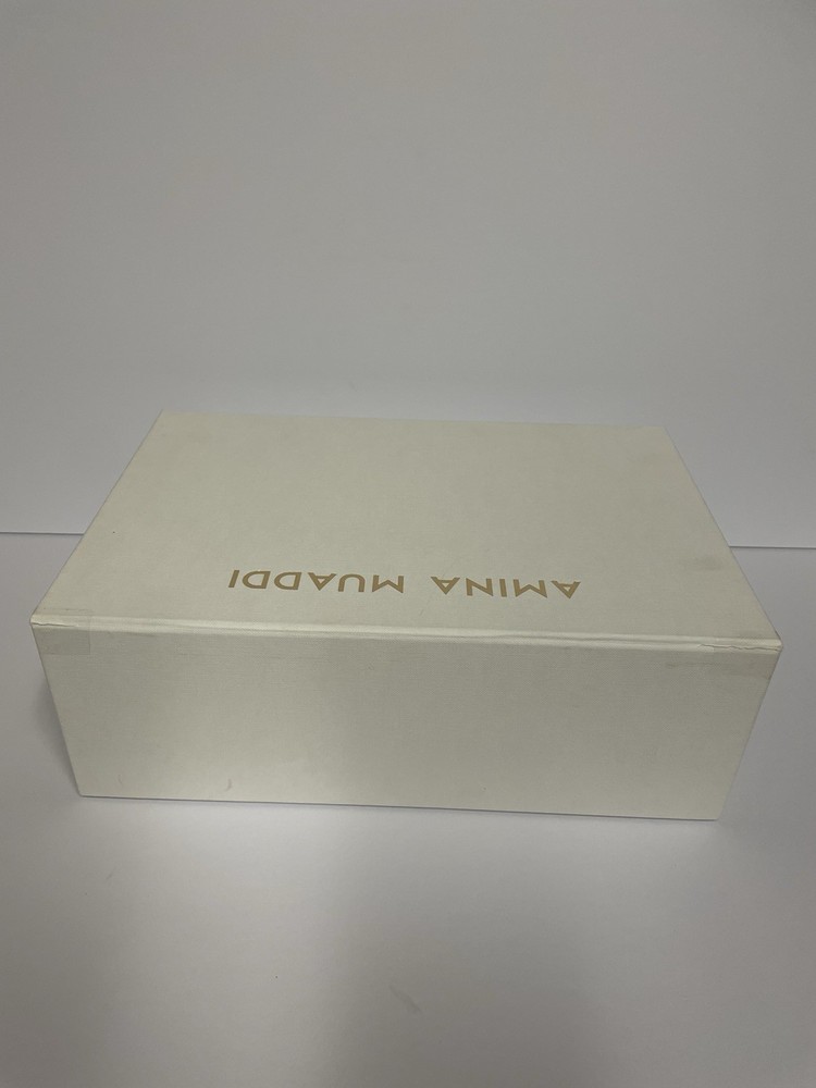 Amina Muaddi Empty Shoe Gift Storage Box