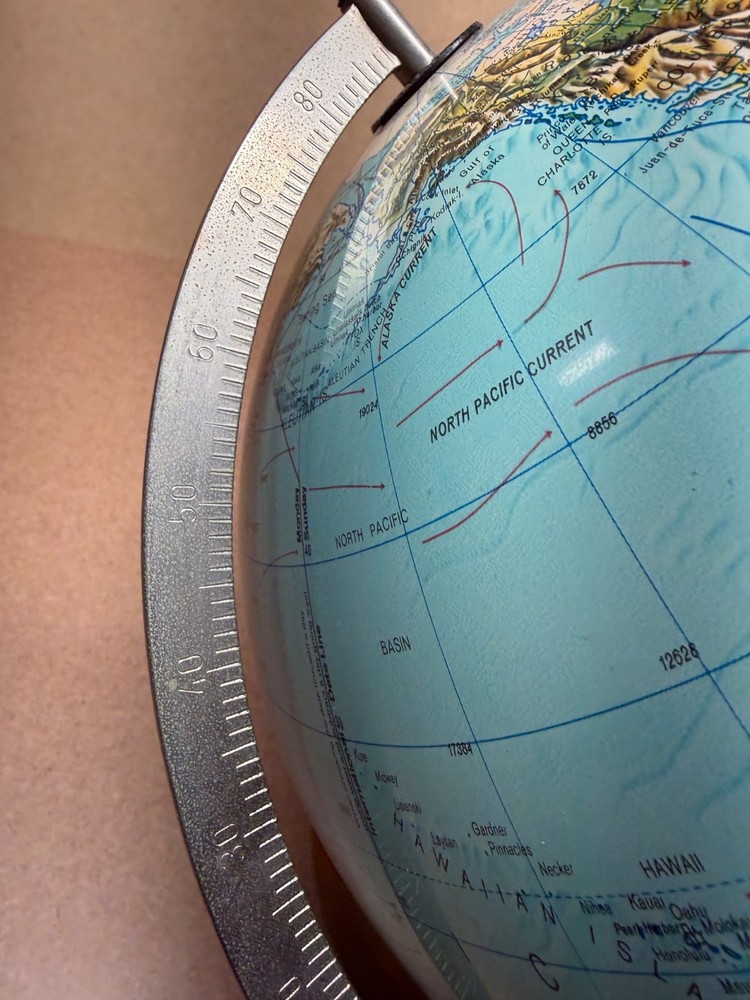 Nice Vintage Scan Globe Danish Dated 1972 Working Order