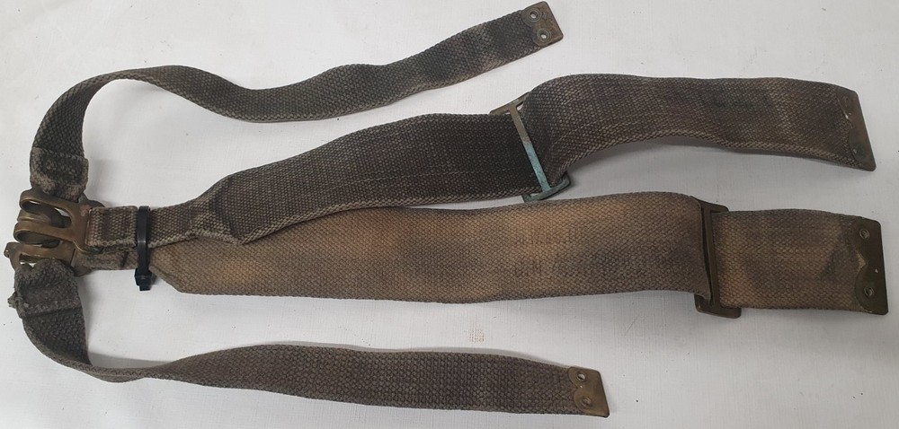 Ex British Army L Strap 37 Pattern Webbing WW2 (still15)