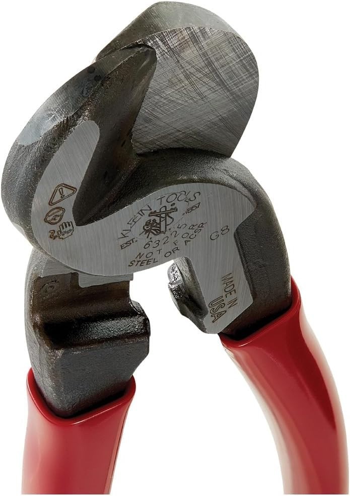Durable 9-Inch High Leverage Cutter with Precision Jaws for Easy Cable Cutting