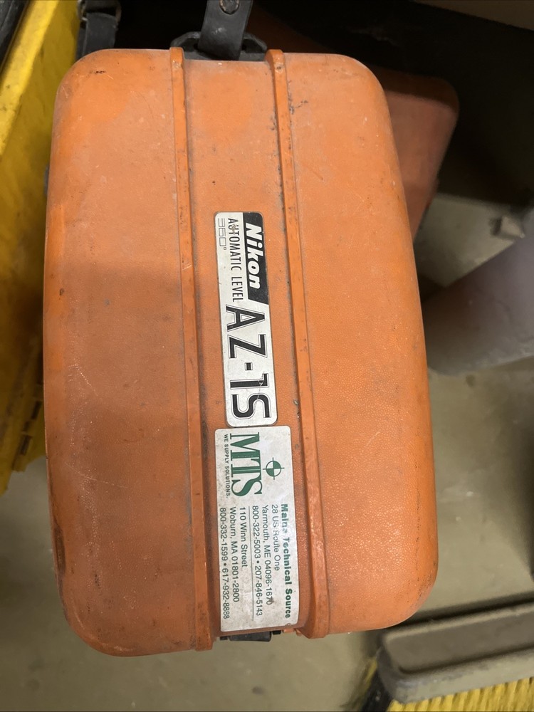 Nikon AZ-1S Engineers Automatic Level Surveying Camera & Case 📷