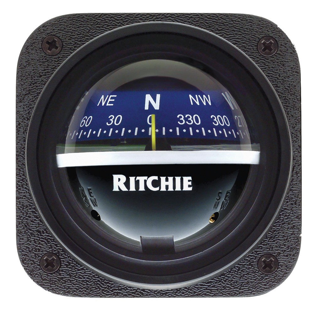 Ritchie V-537B Explorer Compass Bulkhead Mount Blue Dial