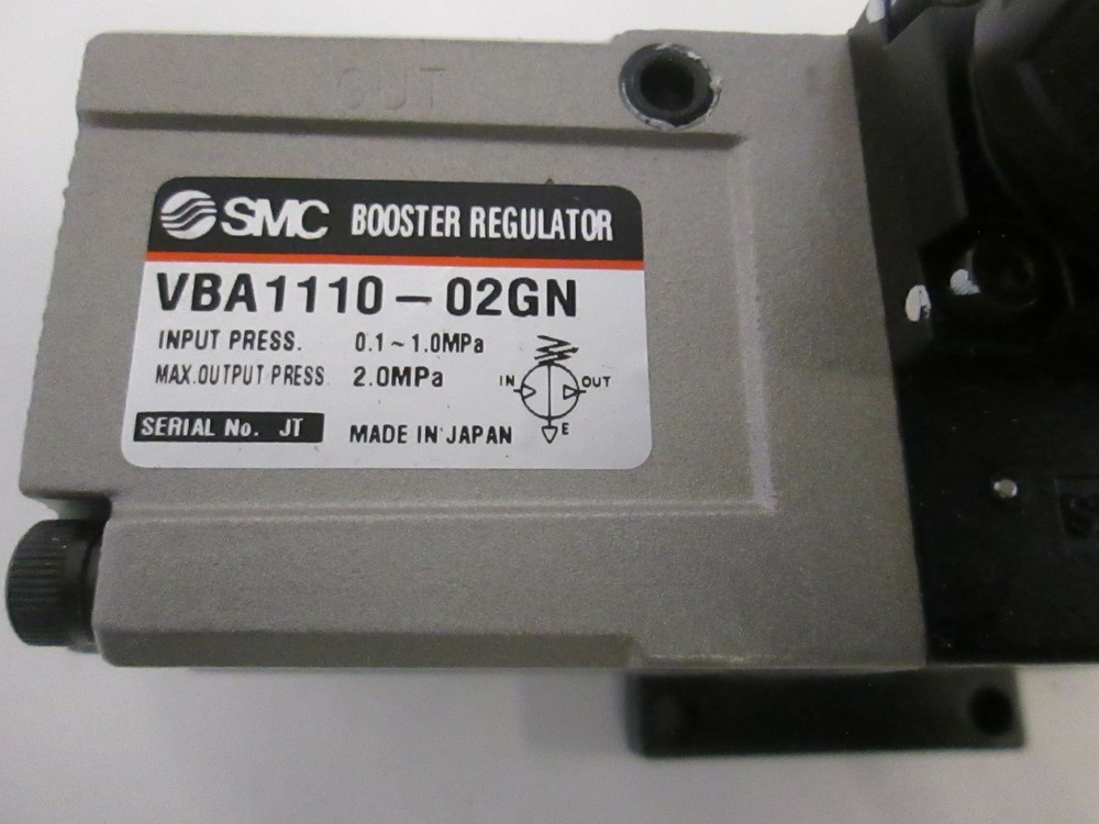 SMC, Booster Regulator, VBA1110-02GN, Used