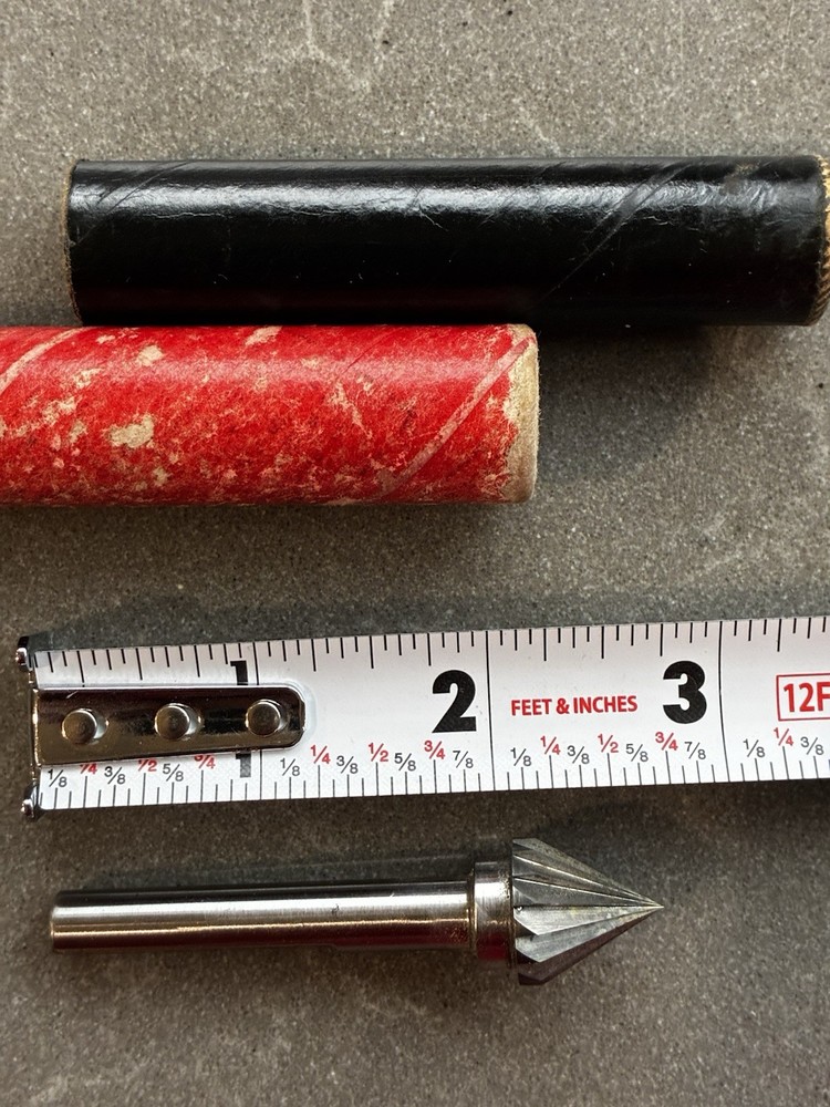 1/2" Conical Multi-fluted Brace Style COUNTERSINK Bit & square Shank