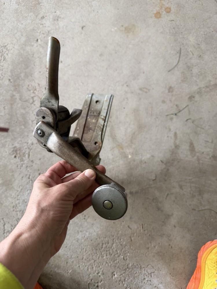 Vintage Hand Crank Vice