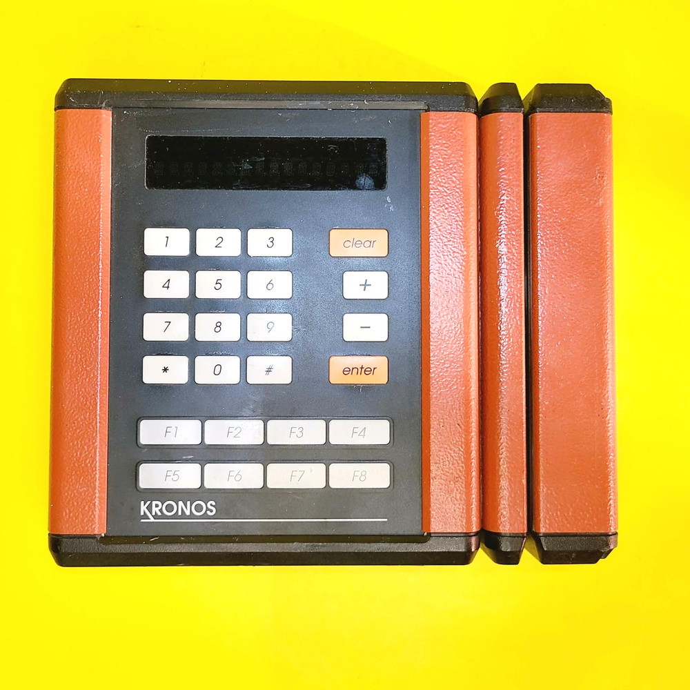 ⚡100% UNTESTED⚡ KRONOS TIMECLOCK 8600501-002 WORKFORCE TIME ATTENDANCE TERMINAL⚡