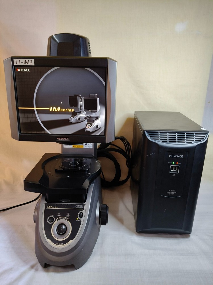 Keyence IM-6140 Image Dimension Measuring System w/ IM-6500 Controller