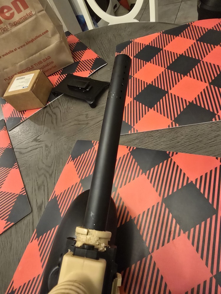 Cronus Paintball Gun - Beige/Black.