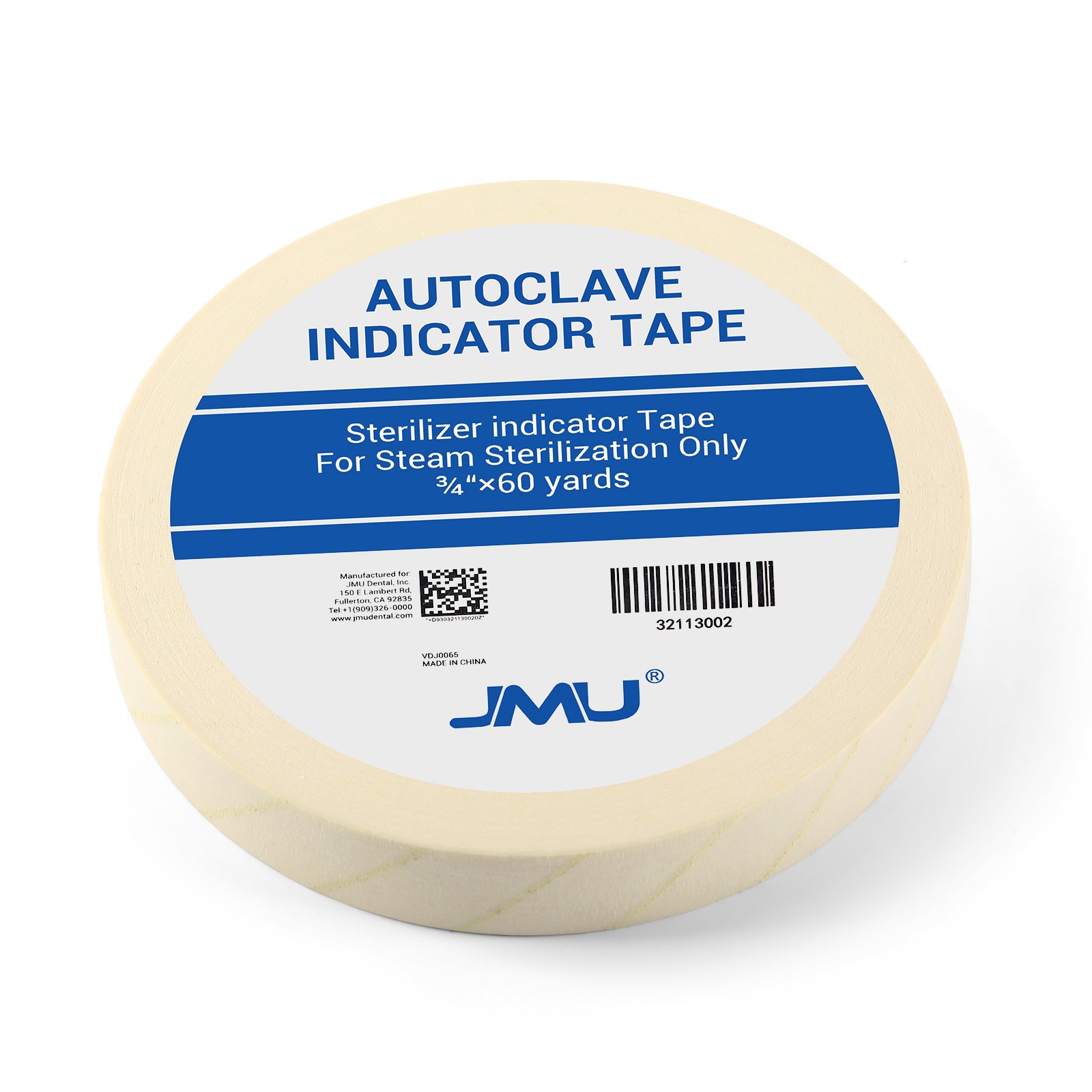 Dental Sterilization Indicator 3/4" x 60 yards Autoclave Tape For Steam Chemical