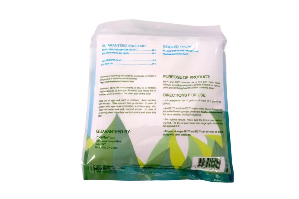 FloraFlex Nutrients B2 Bloom Nutrient- 1 lb