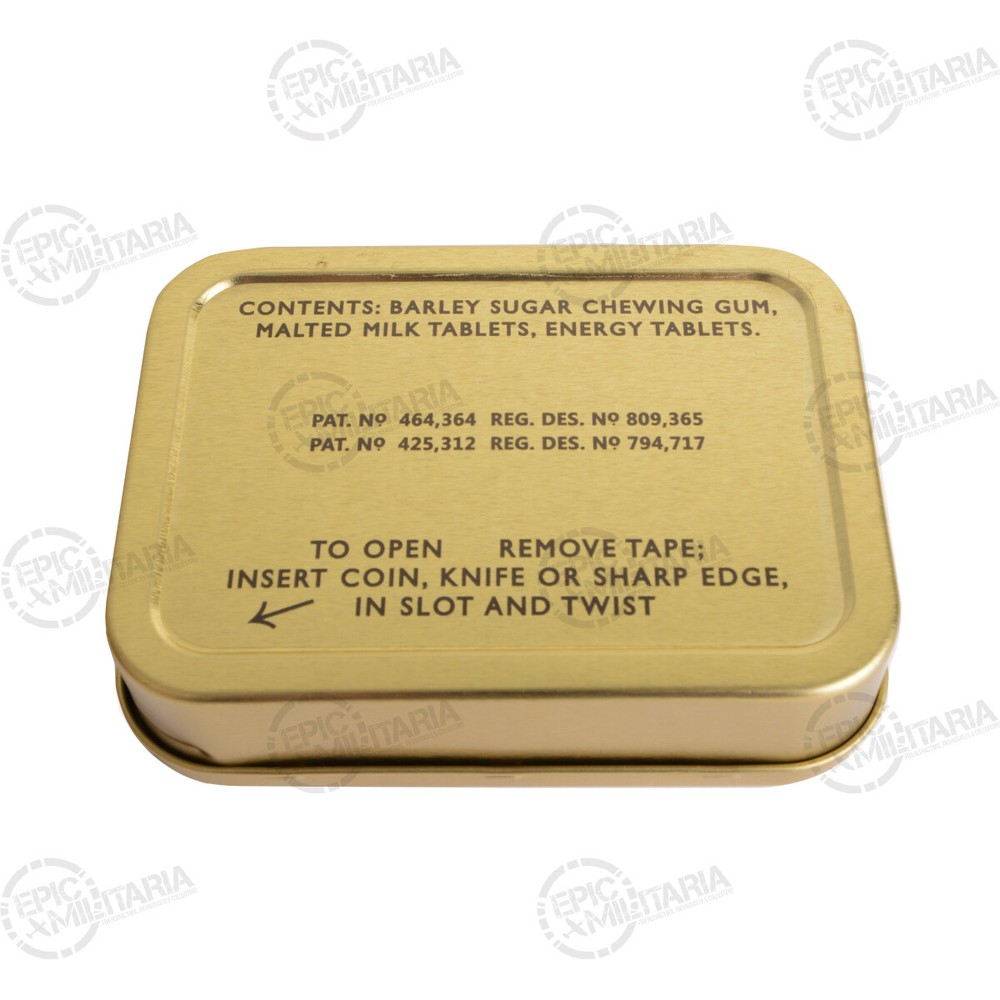 WW2 Repro Emergency Flying Ration Mk II Empty Tin (AM) - Military RAF