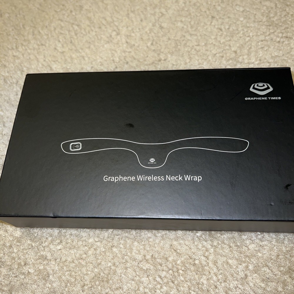 GRAPHENE TIMES Wireless Neck Wrap with Adjustable Temperature
