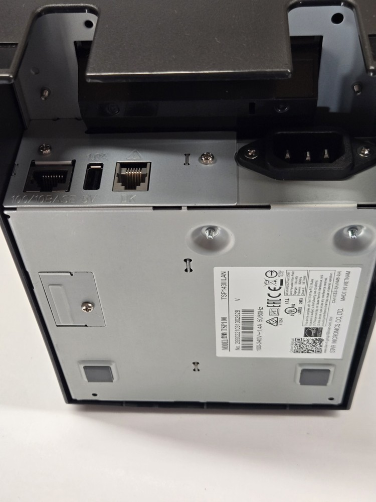Star TSP100 futurePRNT 143lllLAN Thermal POS Receipt Printer Ethernet Tested