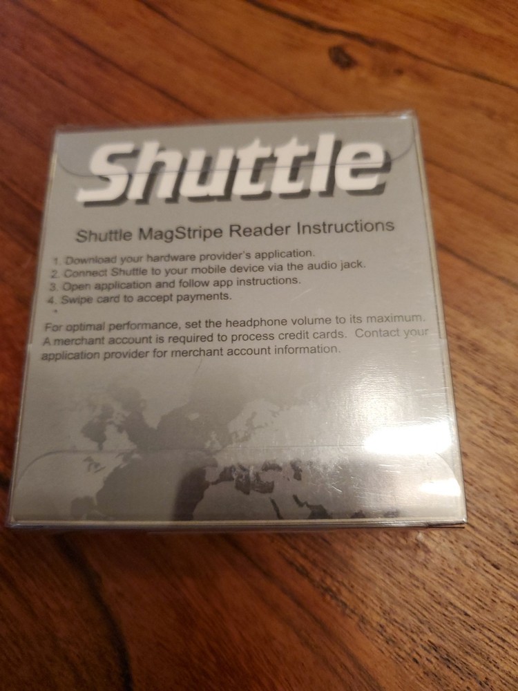 ID Tech Shuttle Black Audio Card Reader for iPad / Android NEW GC-5680