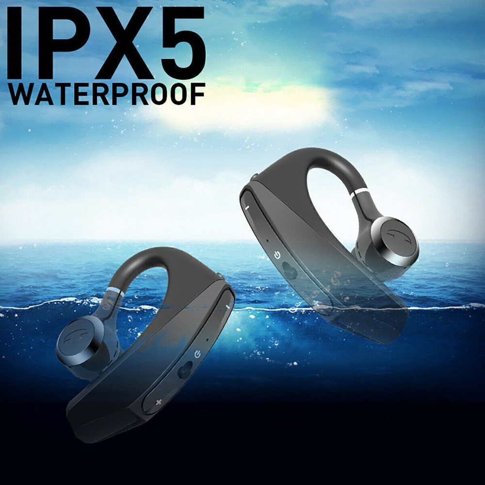 TWS True Wireless Earbuds Headests Stereo Bass Ear Hook Earphone for Bluetooth