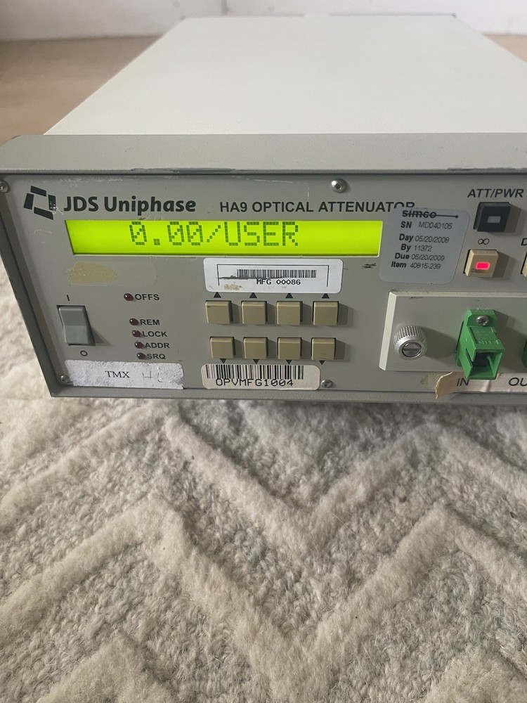JDS Uniphase HA9 Programmable Optical Attenuator