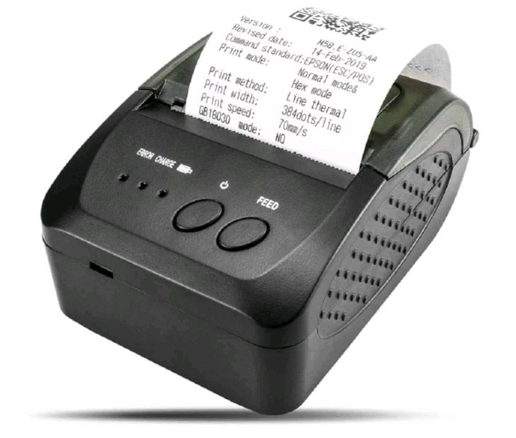 NETUM Bluetooth Receipt Printer, 58mm Mini Thermal POS Printer 58mm, black