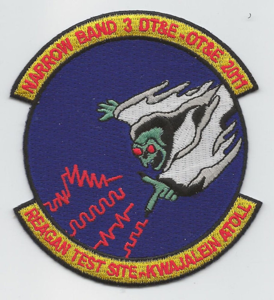 193rd SPECIAL OPS SQUADRON "NARROW BAND OT&E 2011 patch