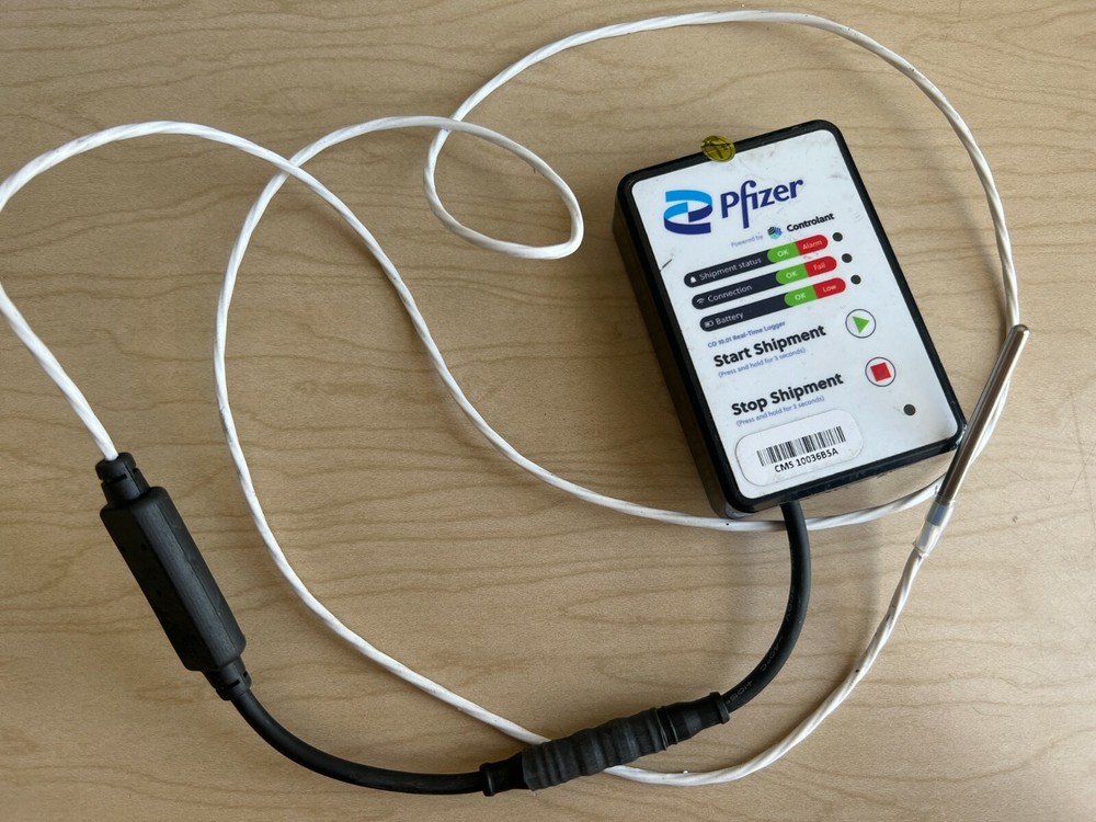 Pfizer Real-Time Logger CO 10.01 CMS 10036B5A Controlant