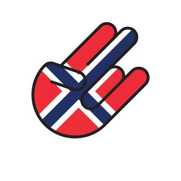 Norwegian Shocker Sticker Decal