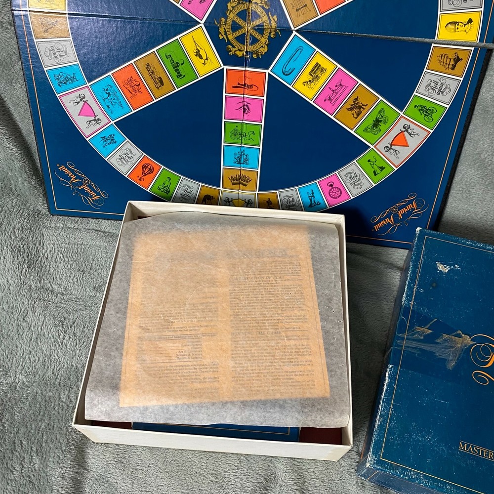 Trivial Pursuit Master Board Game Genus Edition Original 1981 Version. Complete.