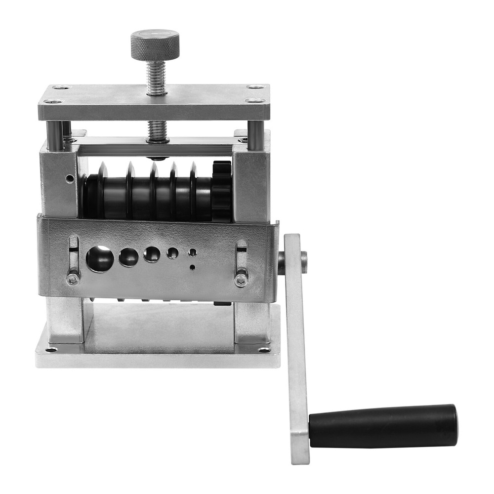 6 Holes Silver Manual Cable Wire Stripping Machine Manual Wire Stripping Tool