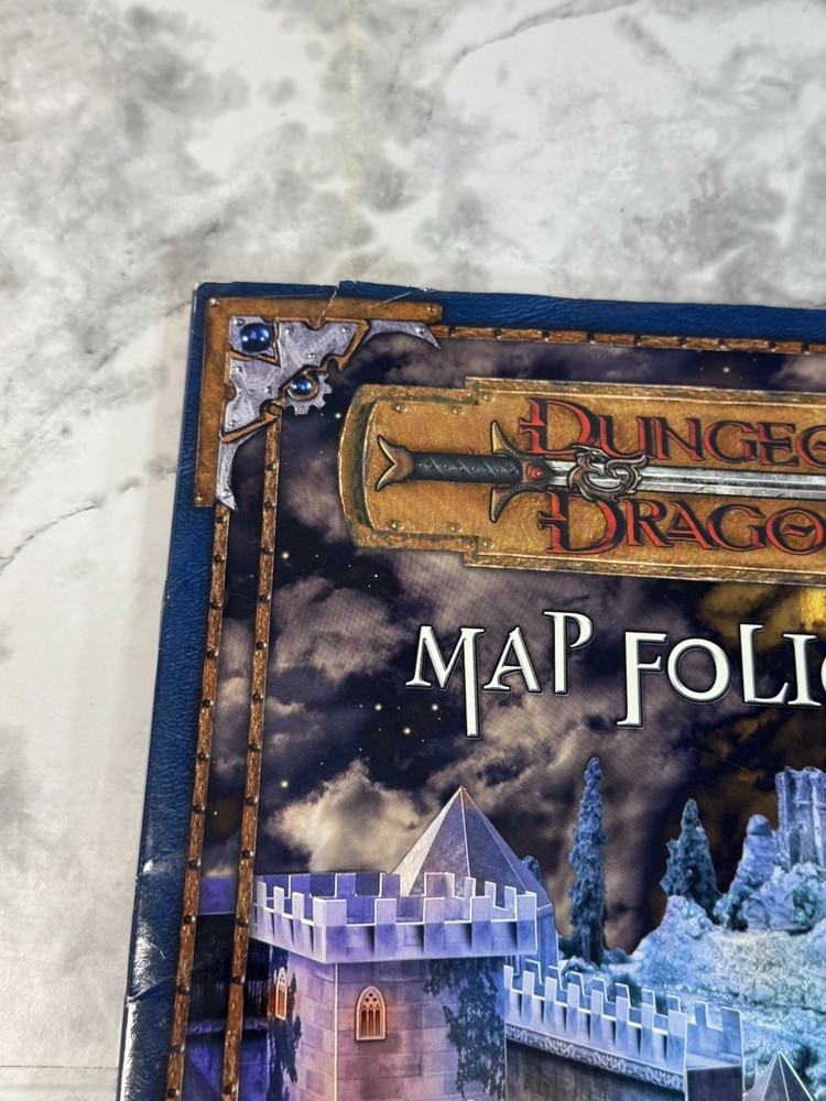 MAP FOLIO 3-D Dungeons & Dragons Adventure Module Accessory
