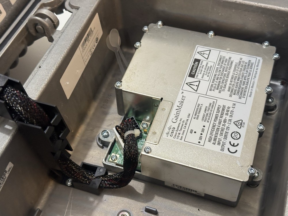 Cisco GainMaker Broadband Amplifier 35-90VAC Input, 39.0W, 15A Passing