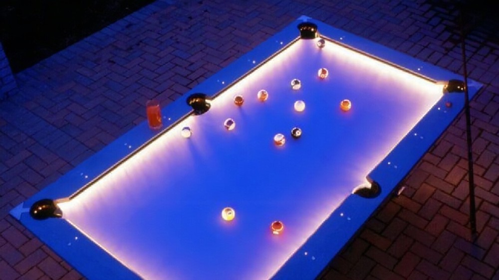 5M Bar Billiard Pool Table Bumper LED RGB Colour Change Light Remote Controlled