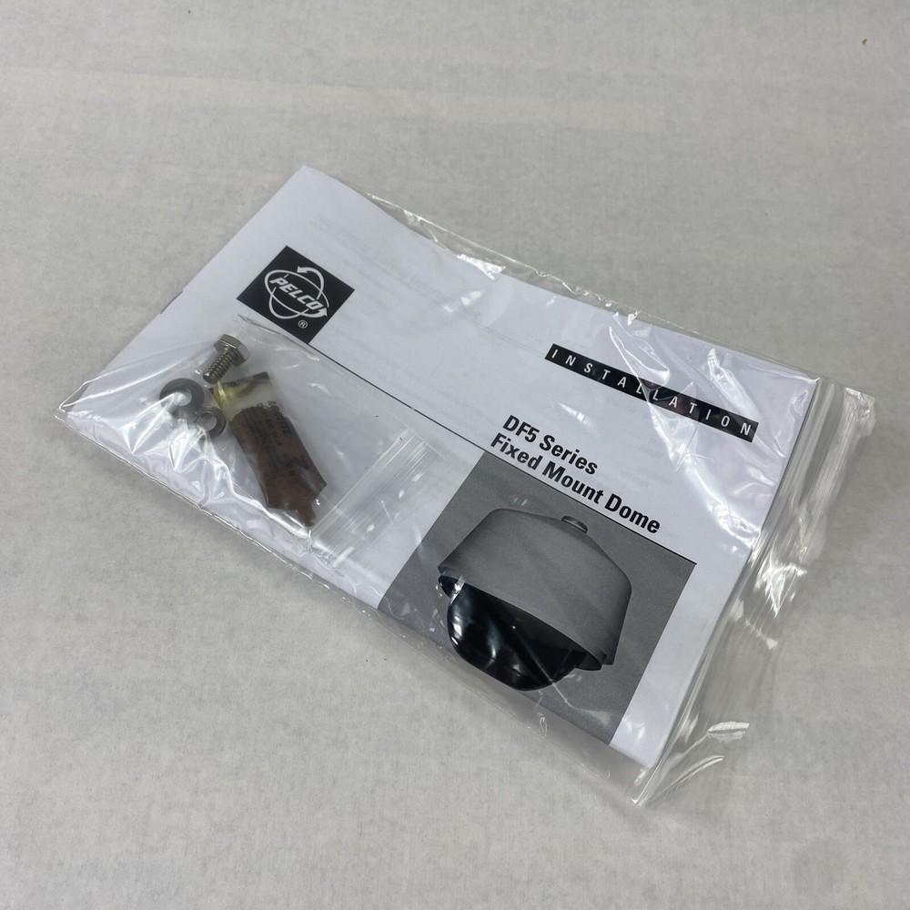 Pelco DF5-PG-E0 Fixed Mount Environmental Dome Smoke Gray No Camera