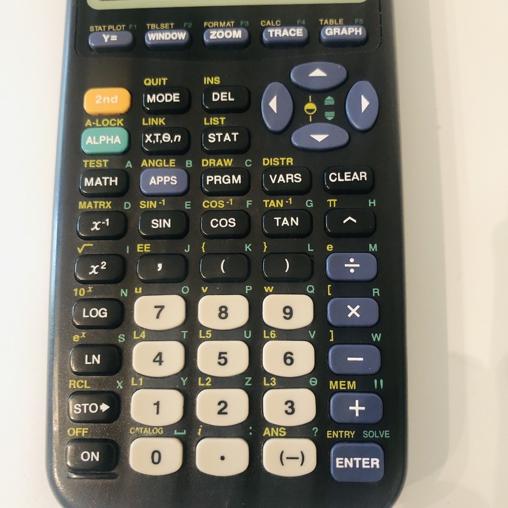 TI-83 Plus Calculator Black with Cover
