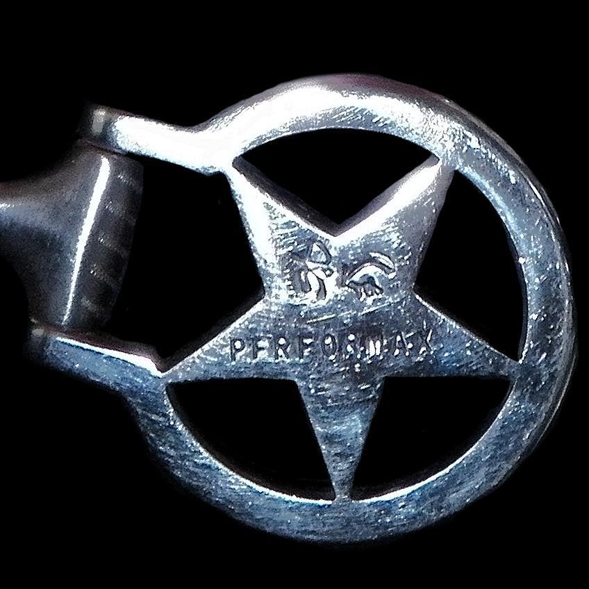 Les Vogt Performax Silver Lone Star Don Dodge Dee D Ring Smooth Show Snaffle Bit