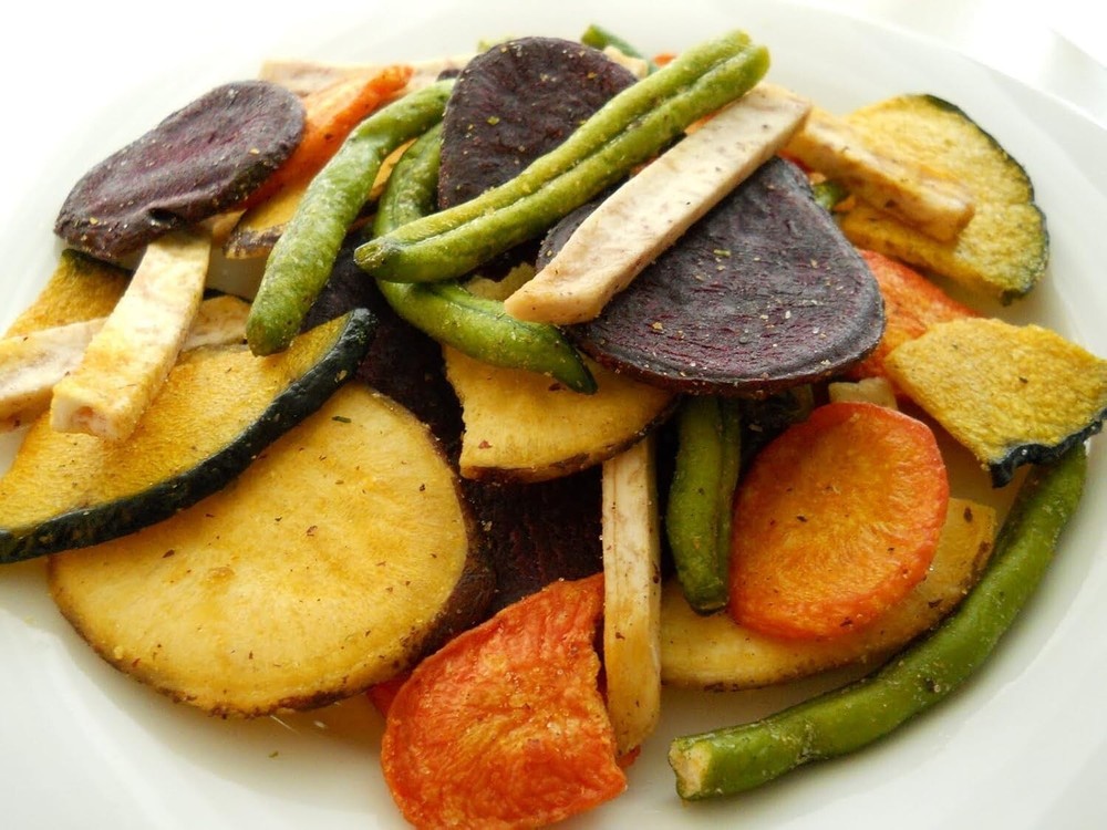 FirstChoiceCandy Vegetable Chips - Dried Salted Mixed Veggie Chips 3 Pound