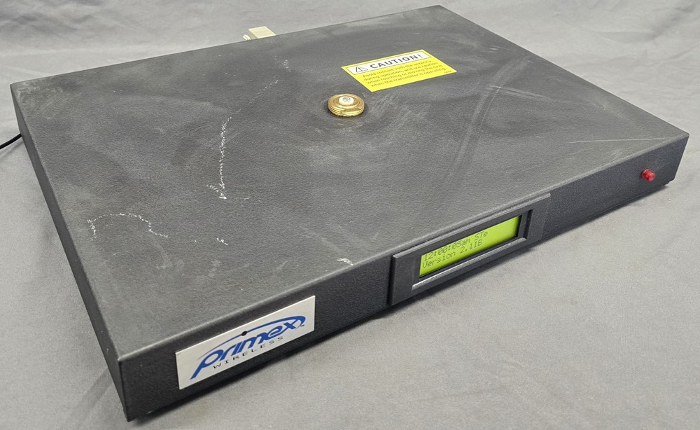 Primex Wireless FM-72 1-Watt Transmitter (Unit & Power Supply)