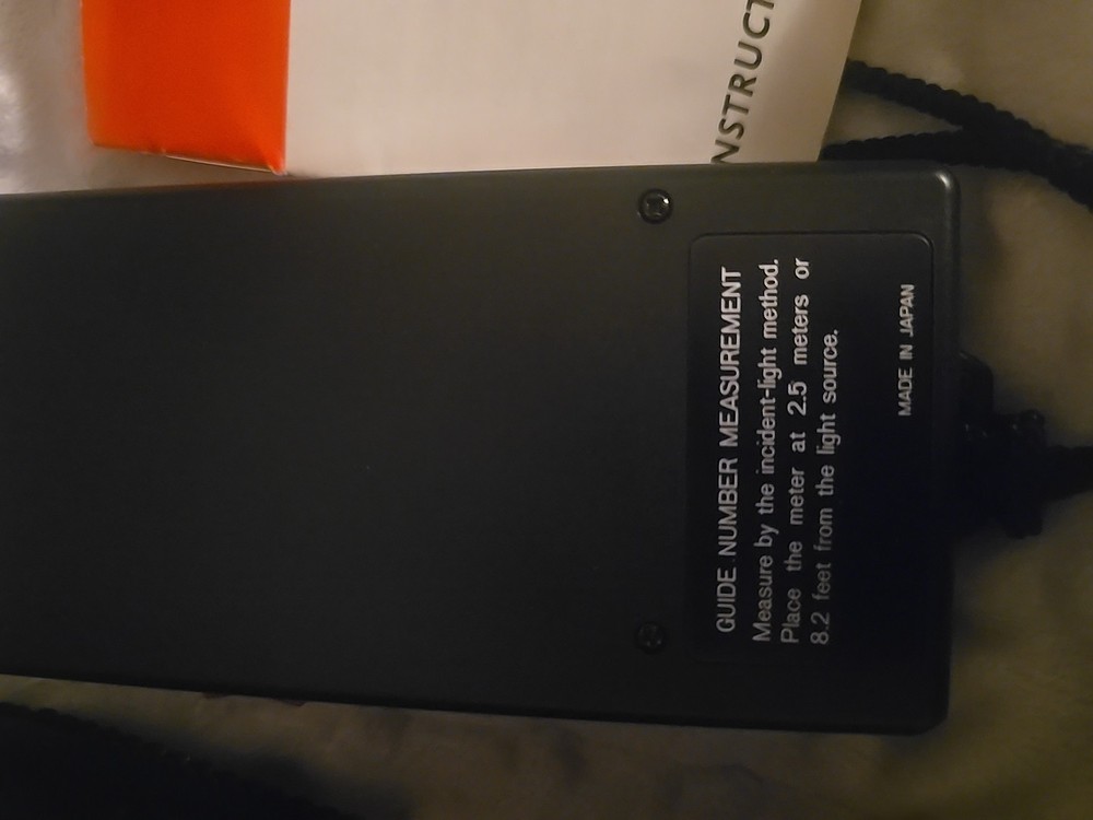 SHEPHERD XE-99 ELECTRONIC FLASH METER With CASE - TESTED