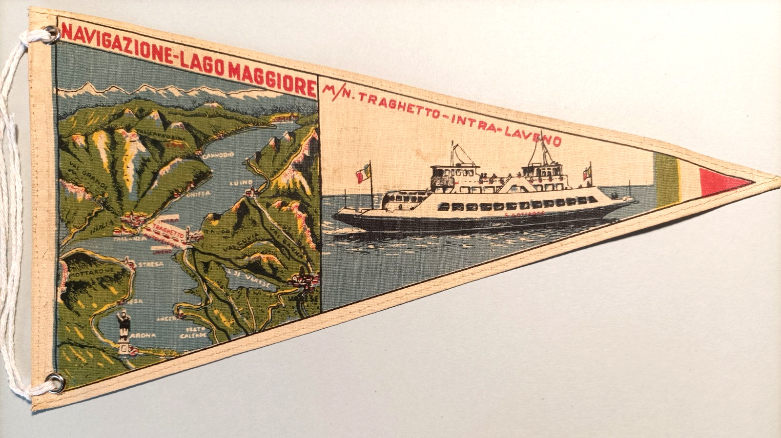 NAVIGATION PENNANT LAKE MAJOR M/W INTRA-LAVEN FERRY Italy pennant