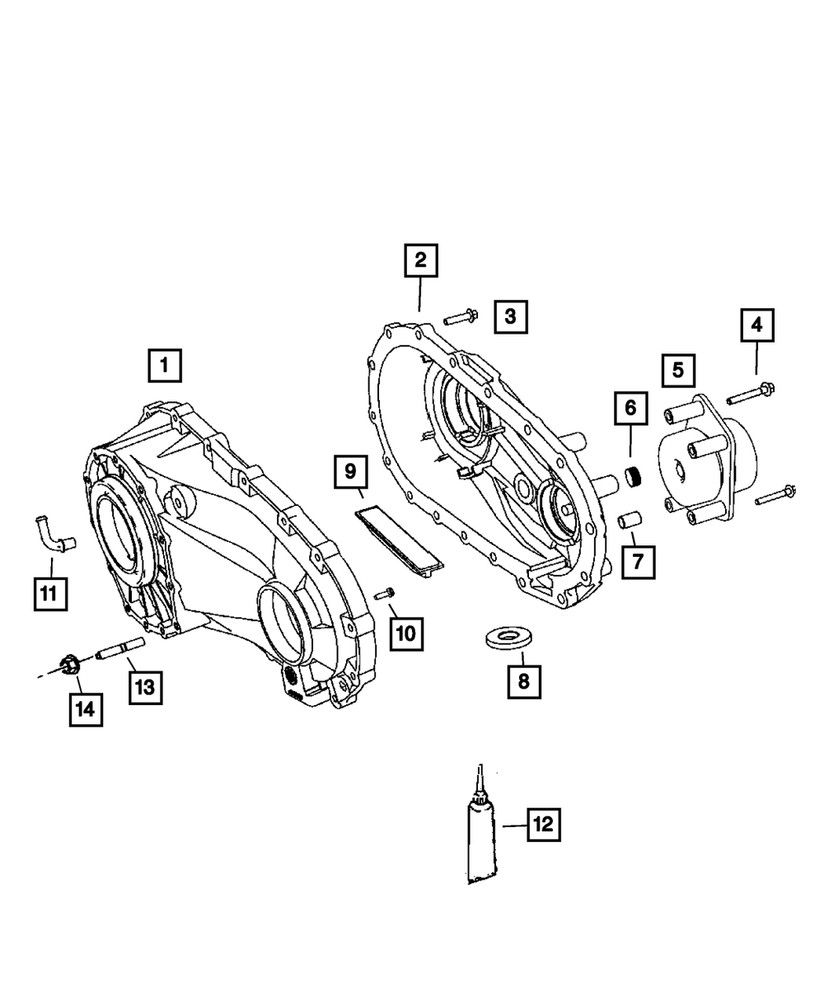Genuine Mopar Screw 68001382AA