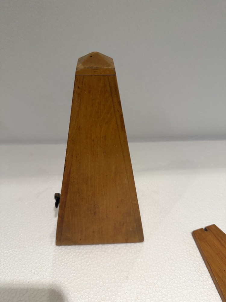 Seth Thomas Vintage Metronome de Maelzel Wind-Up Pristine Condition