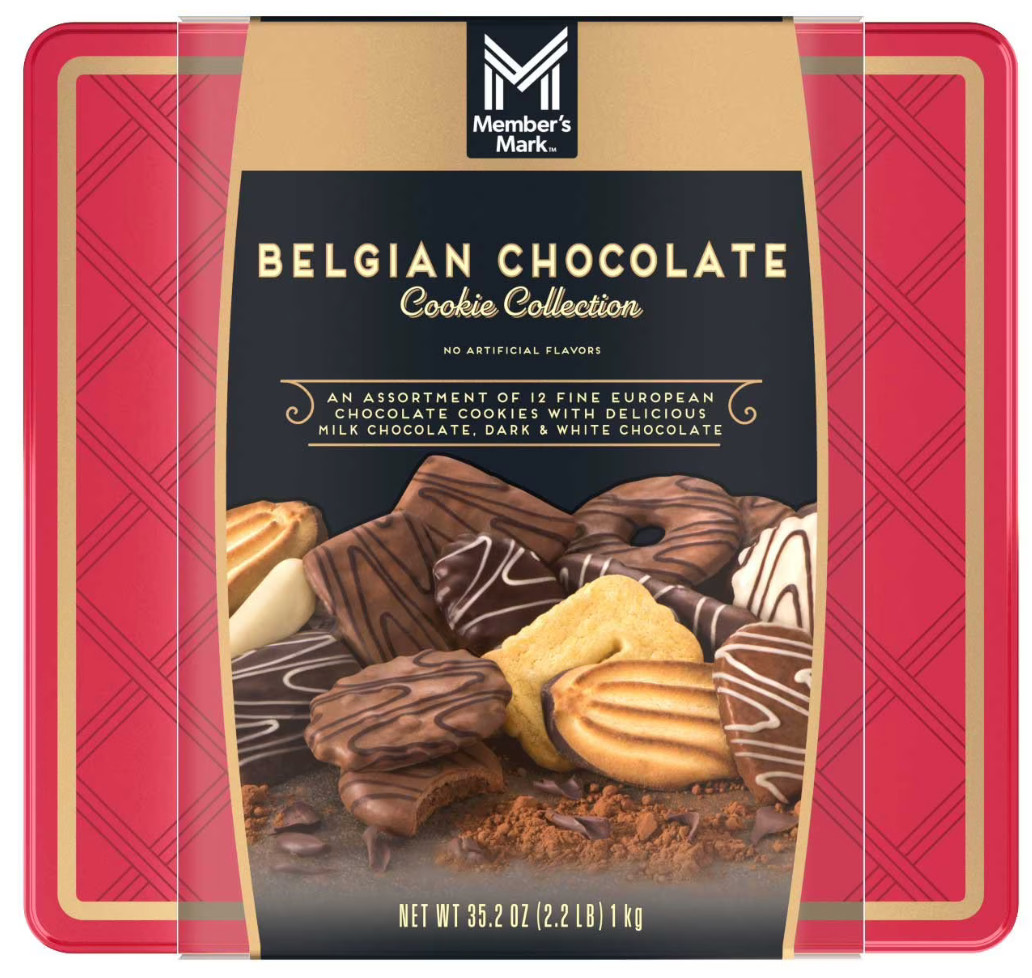 Belgian Chocolate Cookie Collection EXP 08/31/2026